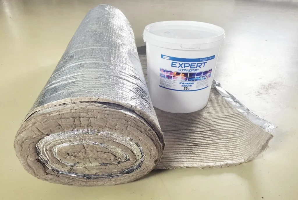 نصب پشم سنگ لحافی