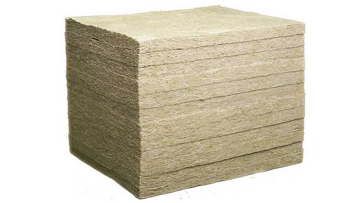 ضخامت پشم سنگ تختهای