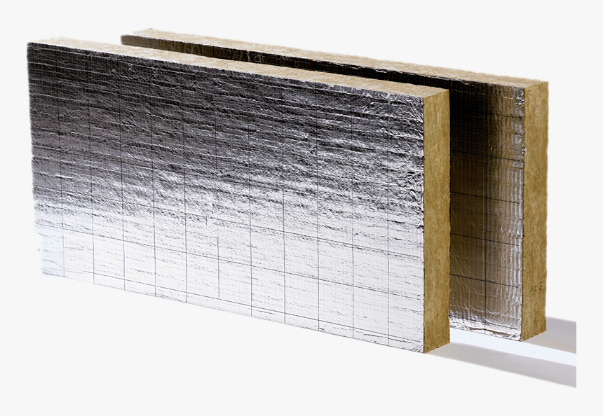 پشم سنگ تختهای با روکش آلومینیوم